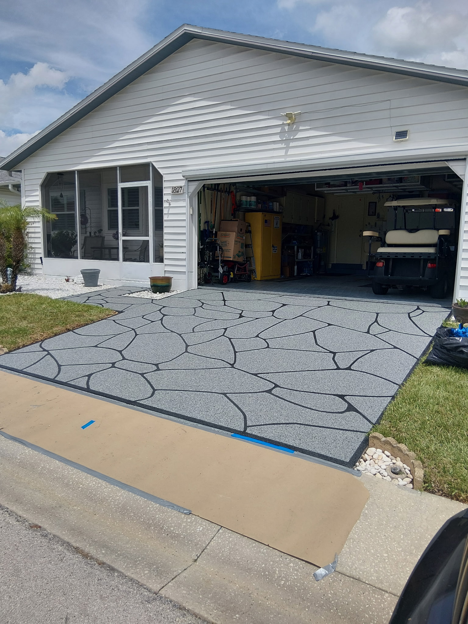 CVRD Decorative driveway coating
