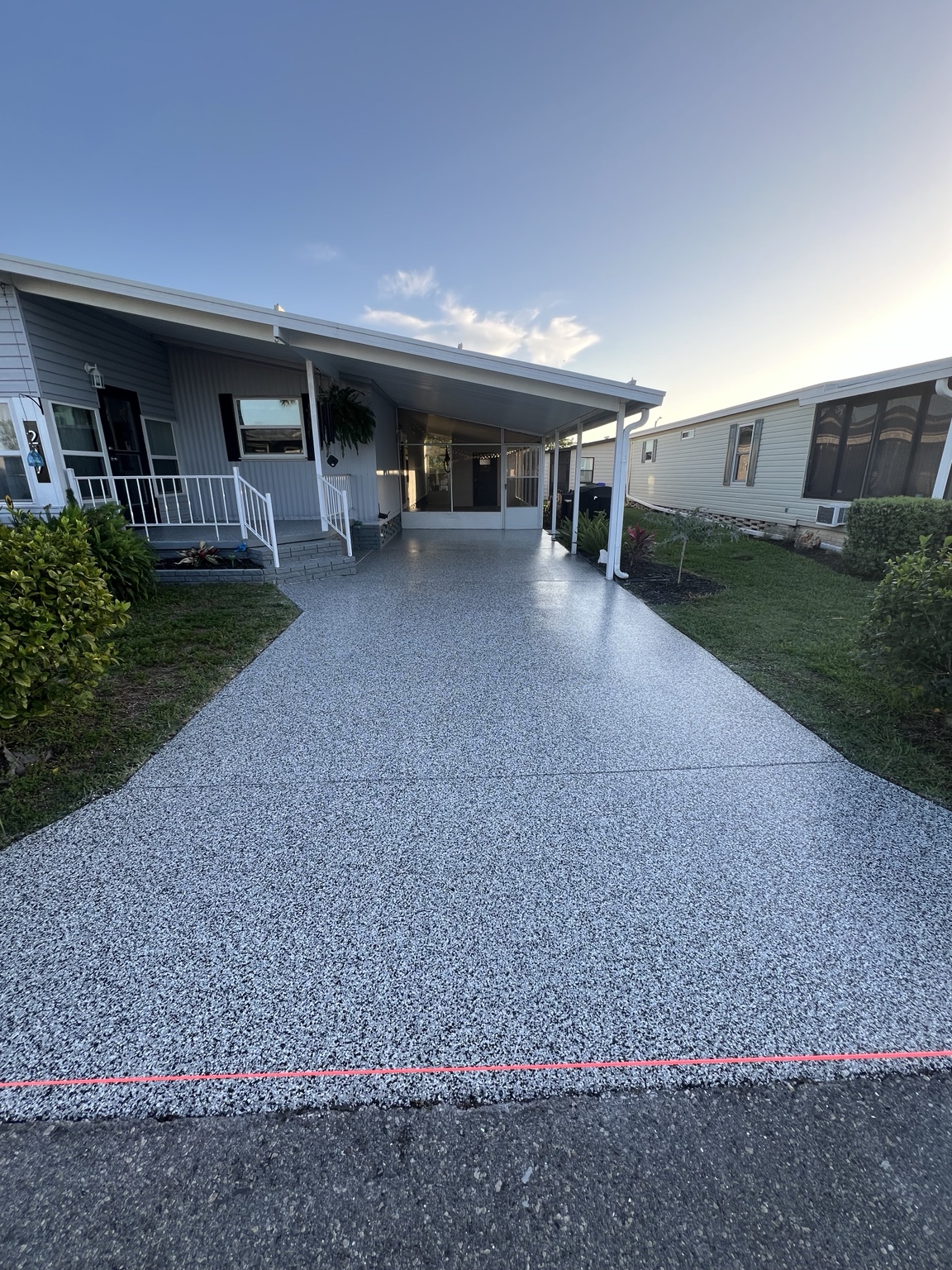 CVRD Driveway & carport coating